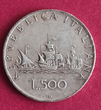 500 Lire in argento Caravelle