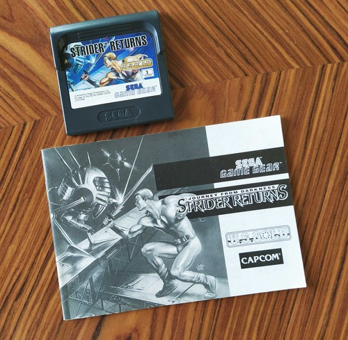 Strider returns sega - game, gear