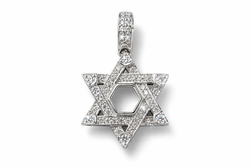 Ciondolo moissanite vera - ciondolo,