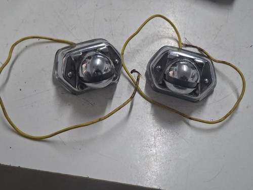 Coppia fanalini luce targa
