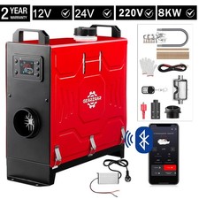 Riscaldamento diesel 8 kW 12 V 24 V 220 V riscaldamento a pavimento riscaldamento ad aria Air Heater auto camion camper