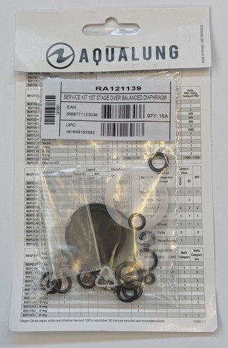 Aqualung stage service kit - aqualung,