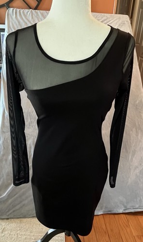 Ladies black dress - sz, m