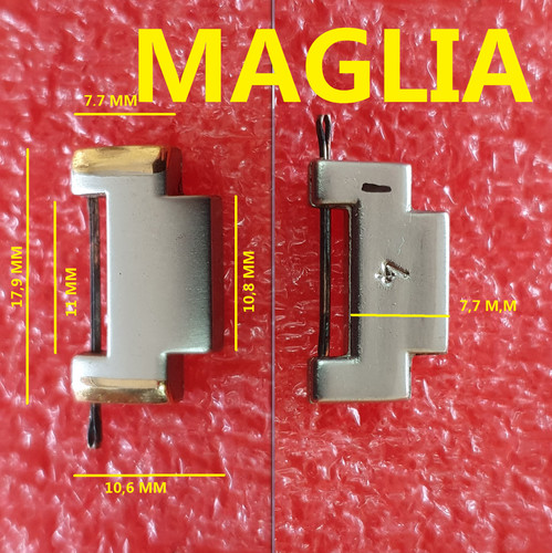 Maglia piena cinturino acciaio - maglia,