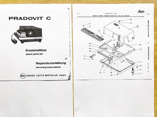 Leitz leica pradovit service - leica,