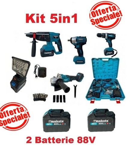 Kit 5in1 smerigliatrice - 5in1,