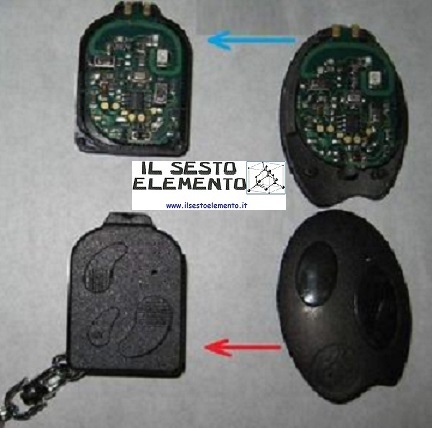 Guscio telecomando auto - telecomando, gt