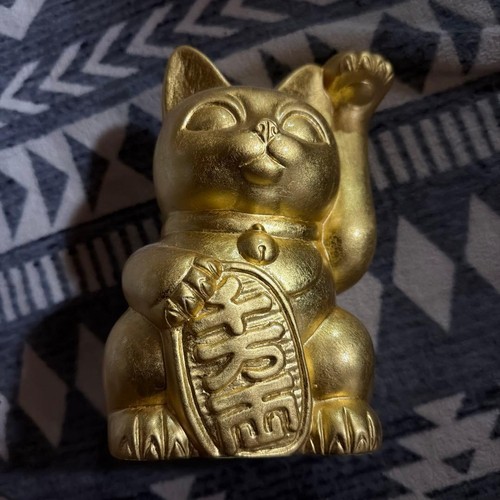 Statuina gatto fortunato