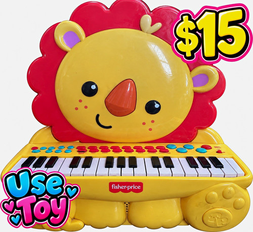 Fisher price yellow lion - yellow,