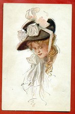 DONNA DI HARRISON FISHER # 6 EDITORE RUSSIA CARTOLINA D'EPOCA 254