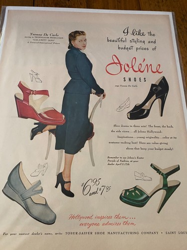 Pubblicità scarpe yvonne - scarpe, de