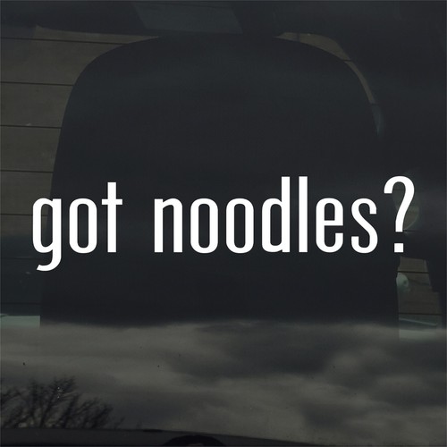 Got noodles adesivo vinile - got,
