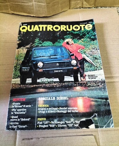 Rivista epoca quattroruote - rivista, d'epoca