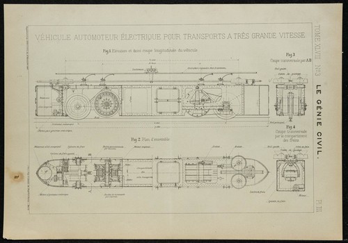 1905 piantina di veicolo - -,
