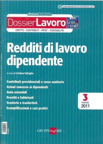 Redditi lavoro dipendente - redditi,