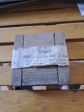 Esercito Inglese Accessorio Legno  Primer Percussion Artiglieria British Uk 1