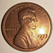 1973 S USA LINCOLN HEAD PENNY