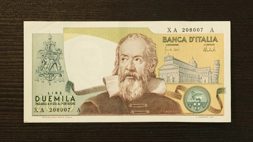 2000 lire galileo - galileo, serie