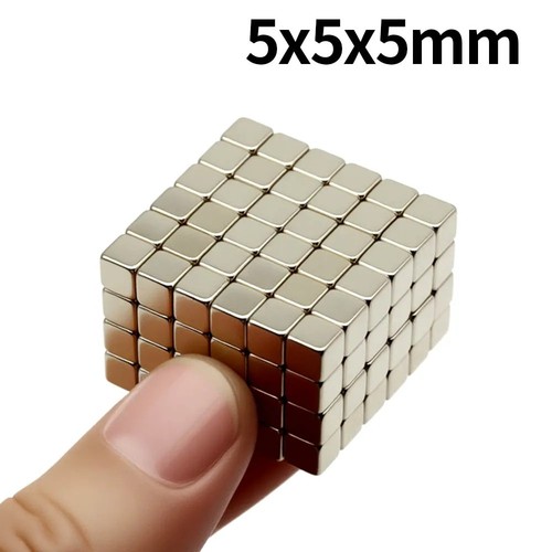 5x5x5mm 100pcs blocco magneti - 100pcs,