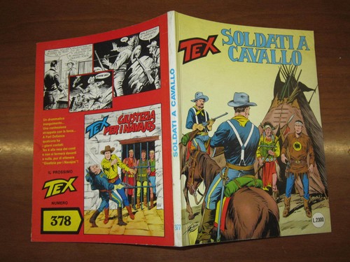 Tex originale 377 bonelli - n°377,