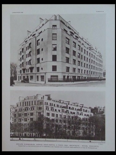 Architecte 1932 paris 115 - l'architecte,