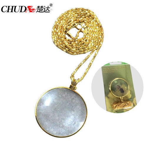 Collana lente ingrandimento - collana, di