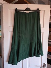 Gonna midi WHITE STUFF verde