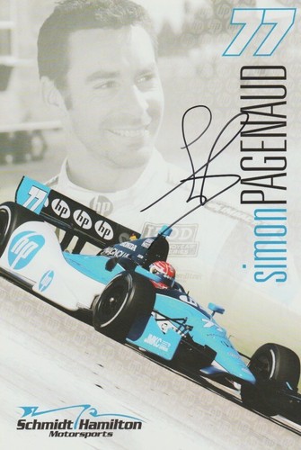 2012 simon pagenaud firmata - simon,