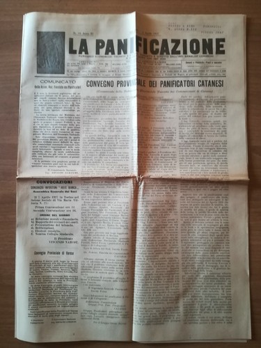 Panificazione giornale - la,