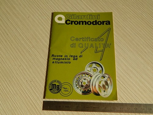 Certificato qualita originale - qualita',