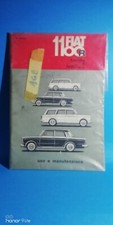 FIAT 1100r BERLINA E FAMILIARE  LIBRETTO USO E MANUTENZIONE 6° EDIZIONE 05/1967