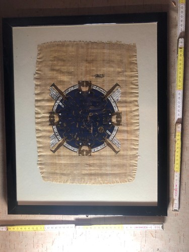Quadro papiro egiziano - papiro,