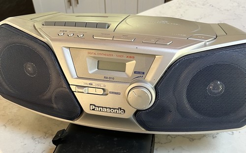 Panasonic d10 boombox - panasonic, rx-d10