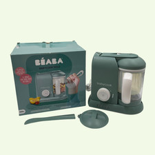 BEABA Babycook Solo Cuocibo a Vapore e Frullatore per Bambini 4 in 1 - Eucalipto #U6139