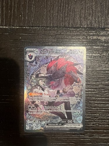 Carta pokemon zoroark - pokemon, ex