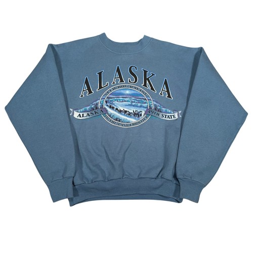 Felpa vintage alaska sled dog - alaska,