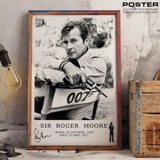 POSTER locandina Roger Moore