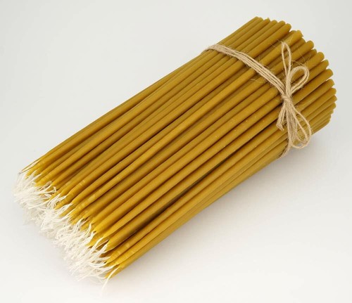 Candele chiesa coniche cera