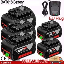 4 batterie originali 8,0 Ah per Bosch 18 V 12 Ah Professional GBA GSR GSB BAT618 BAT609