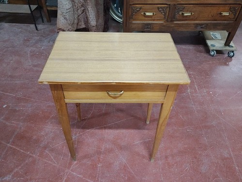 Tavolino con cassetto epoca - tavolino,