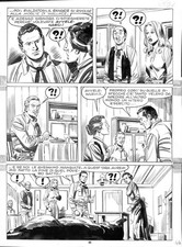 Tavole Originali Letteri - Tex n. 302 Pag. 46-52