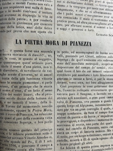 Raro articolo stampa - articolo,
