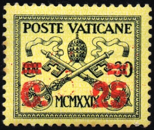 Vaticano 1931 mlh 25 su - ,
