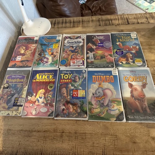 Vhs disney movie lot sealed - disney,