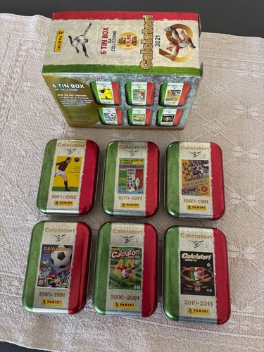 Set completo tin box - set, vuote