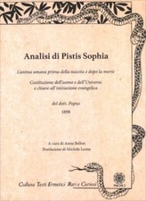 LIBRO ANALISI DI PISTIS SOPHIA