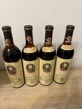 Set 4 bottiglie vintage 1962