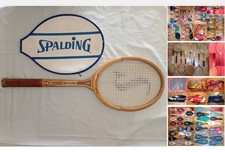 RACCHETTA TENNIS SPALDING IMPACT 900 LEGNO, vintage, e altre marche  / modelli
