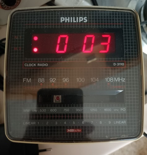 Radio sveglia cubo philips - sveglia,