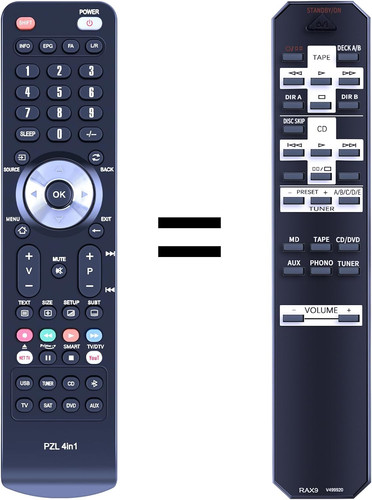 Rax9 v499920 telecomando - rax9, di